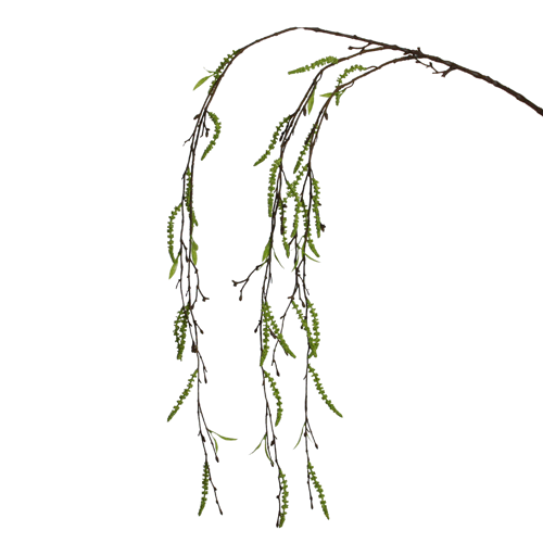 Weidenzweig blühend 113 cm grün